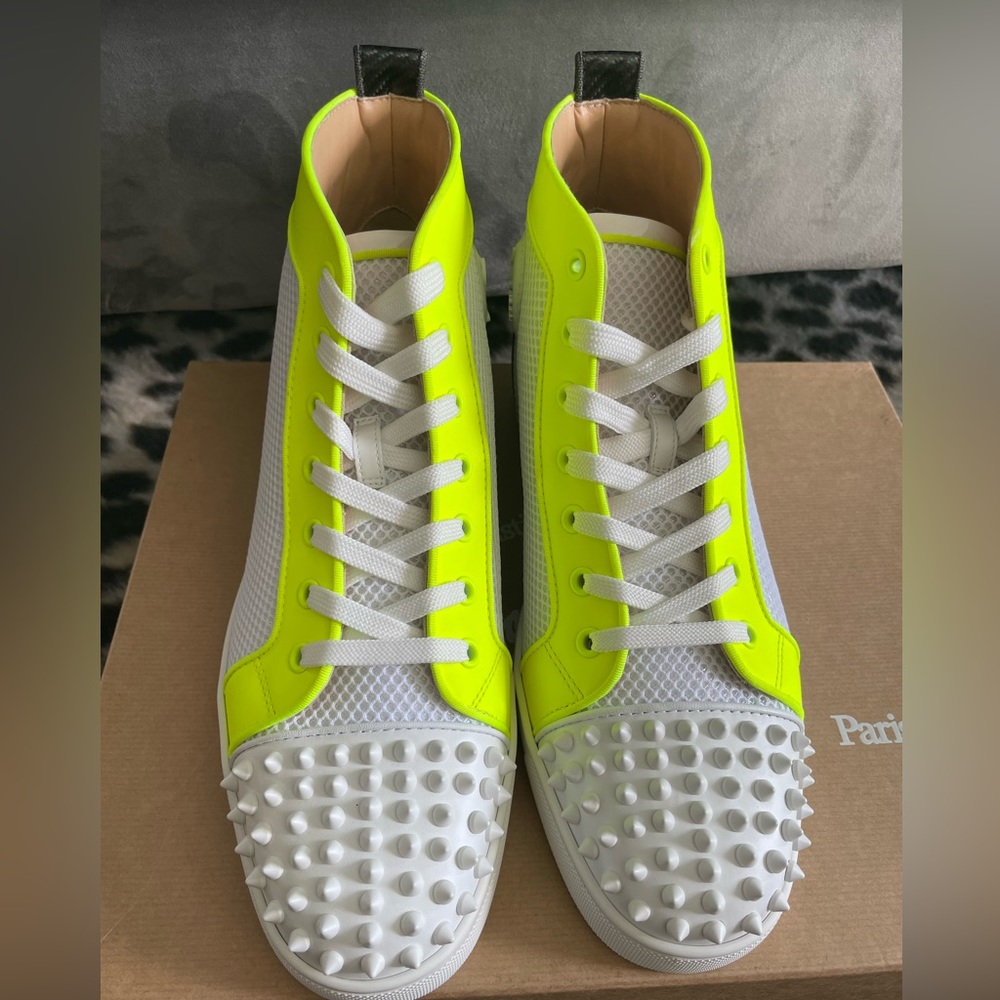 Christian Louboutin Men’s Orlato Resille Sneaker. BRAND NEW!!!